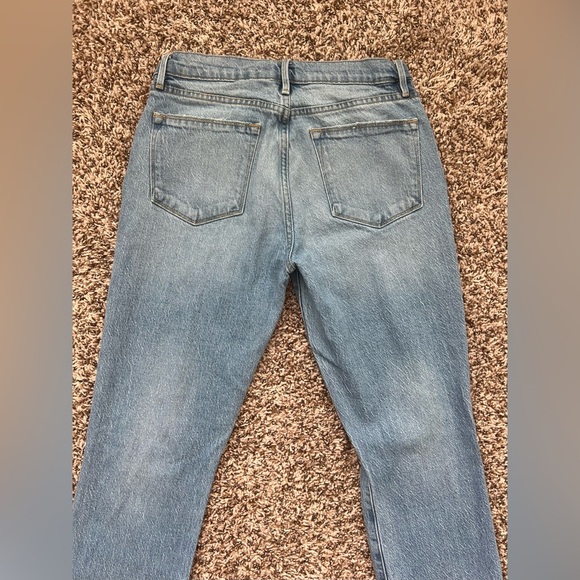 FRAME Blue Le High Straight Leg Stretch Denim Jeans Women's 27 (0708) - Picture 14 of 14